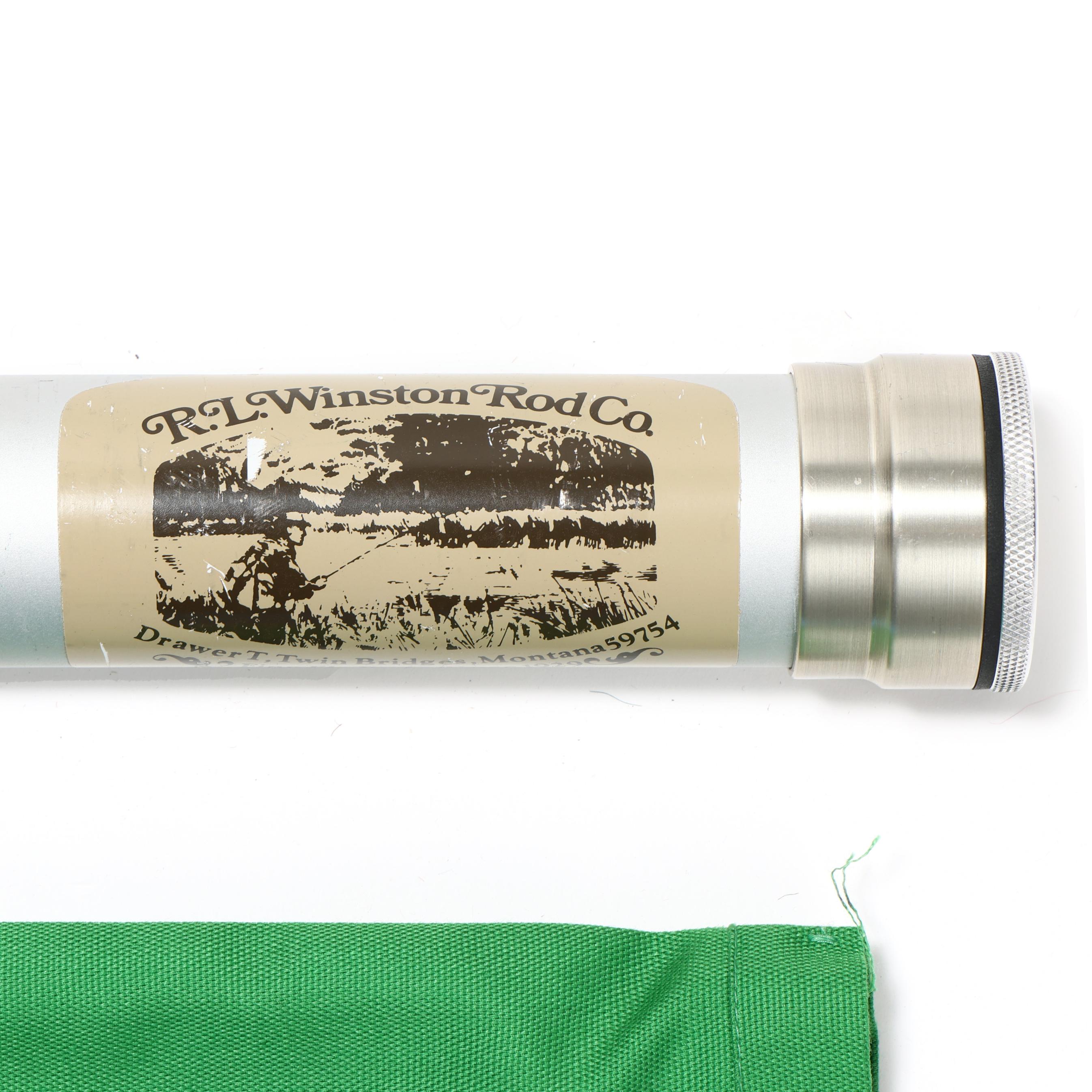 ウィンストン　グラス　7ft #3 RL Winston Fiberglass Fly Rod, 7' 3 Weight, Tom Morgan Era (Lot
