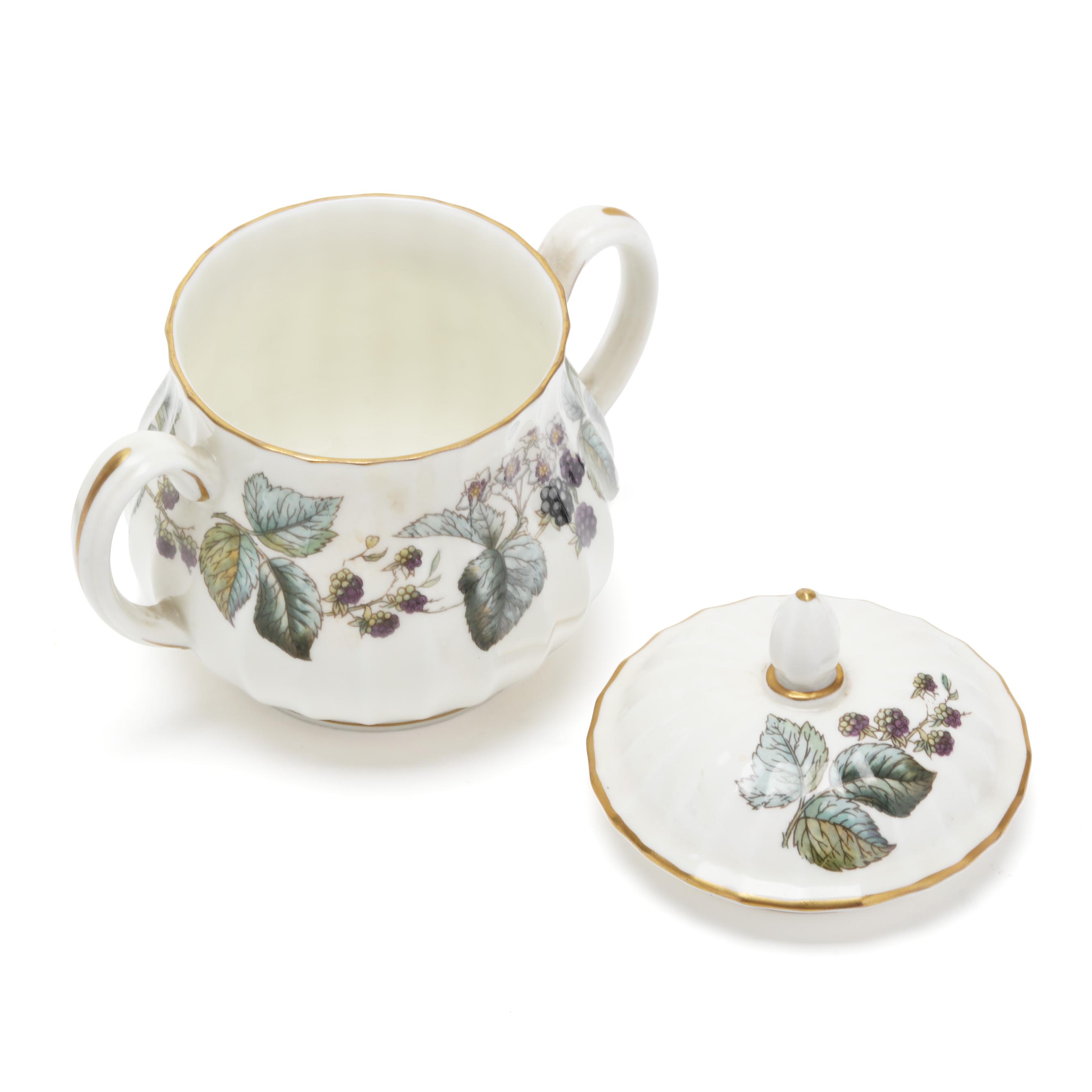 Royal Worcester, Large Set of Lavinia China Dinnerware (Lot 1019