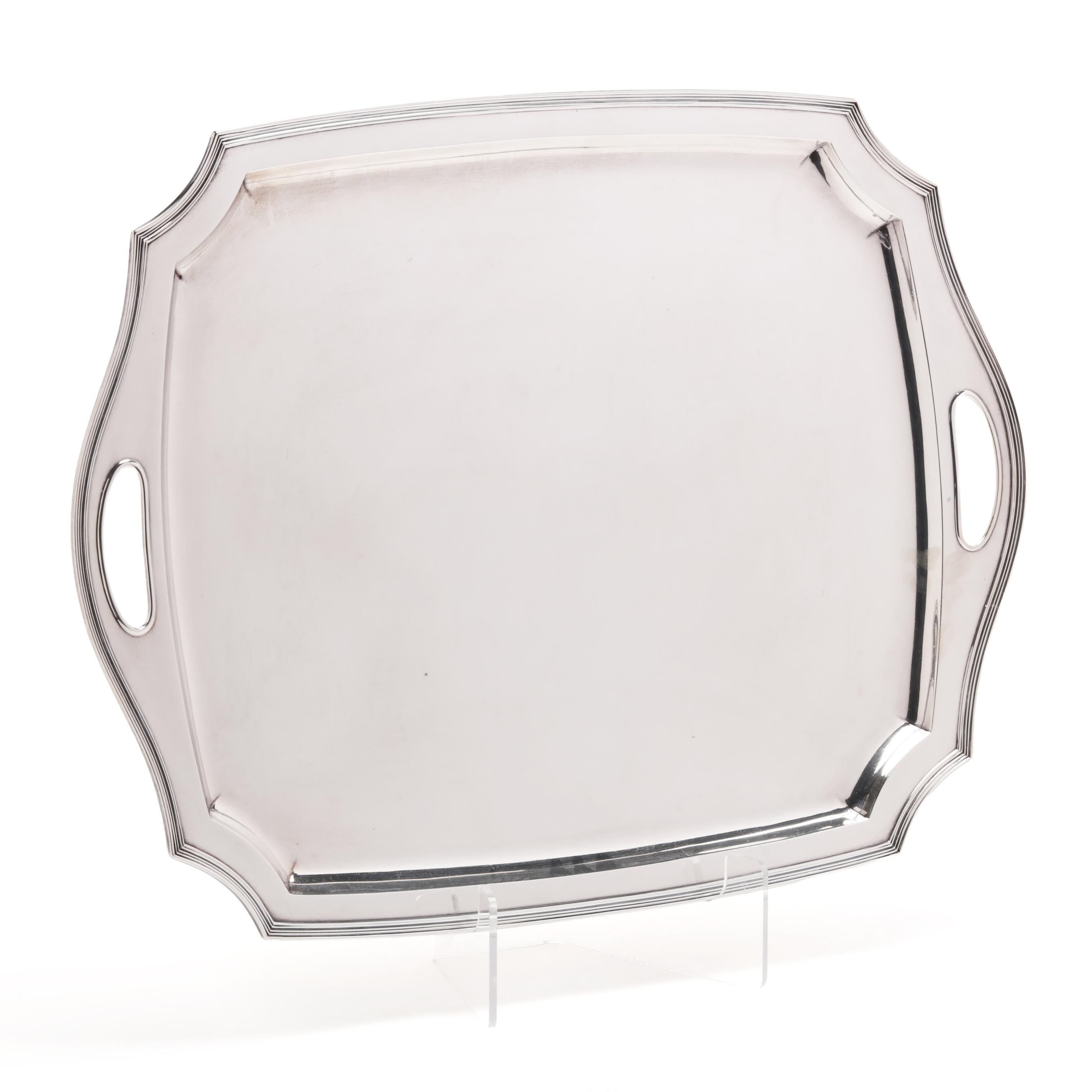 Tiffany & Co. Sterling Silver Serving Tray (Lot 3044 - Fine Silver