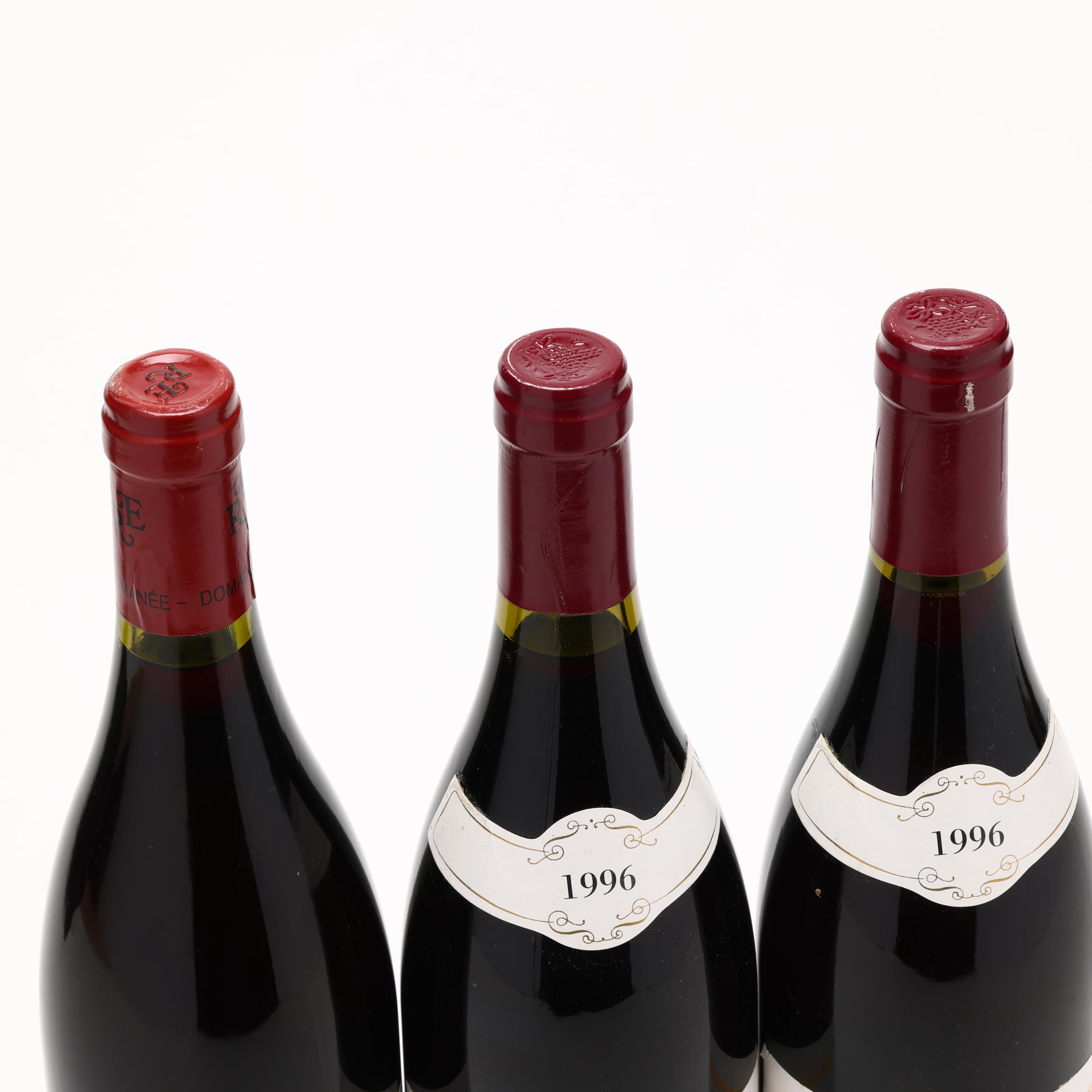 Vosne-Romanee 1996 Selection Mixed Lot (3 BT) (Lot 3609 - Robert G