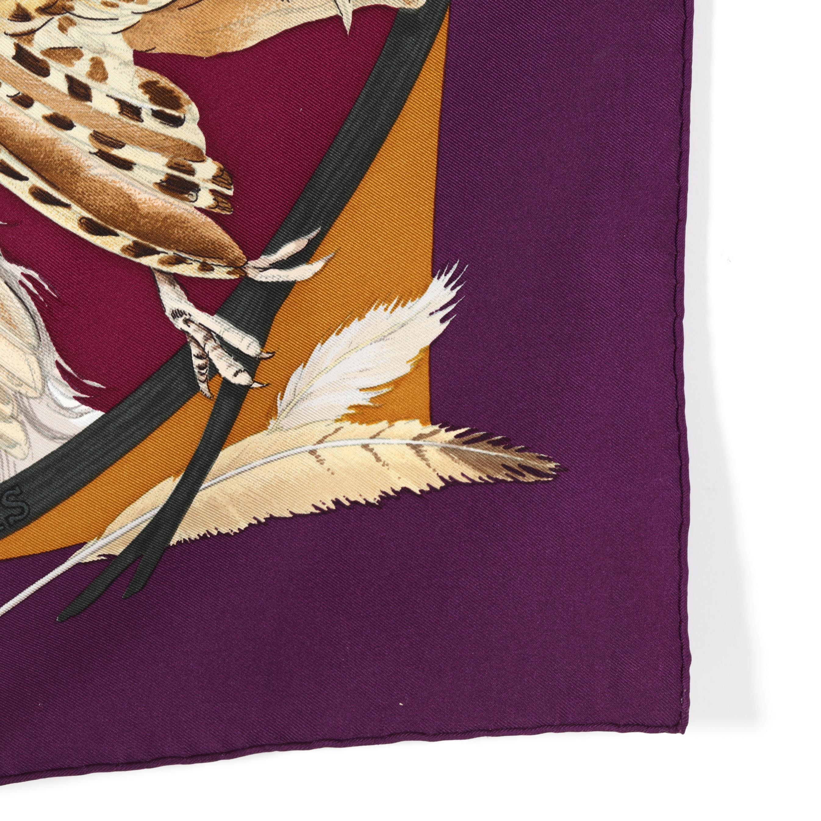 Silk Chiens Au Rapport Scarf, Hermès (Lot 1346 - Estate Jewelry