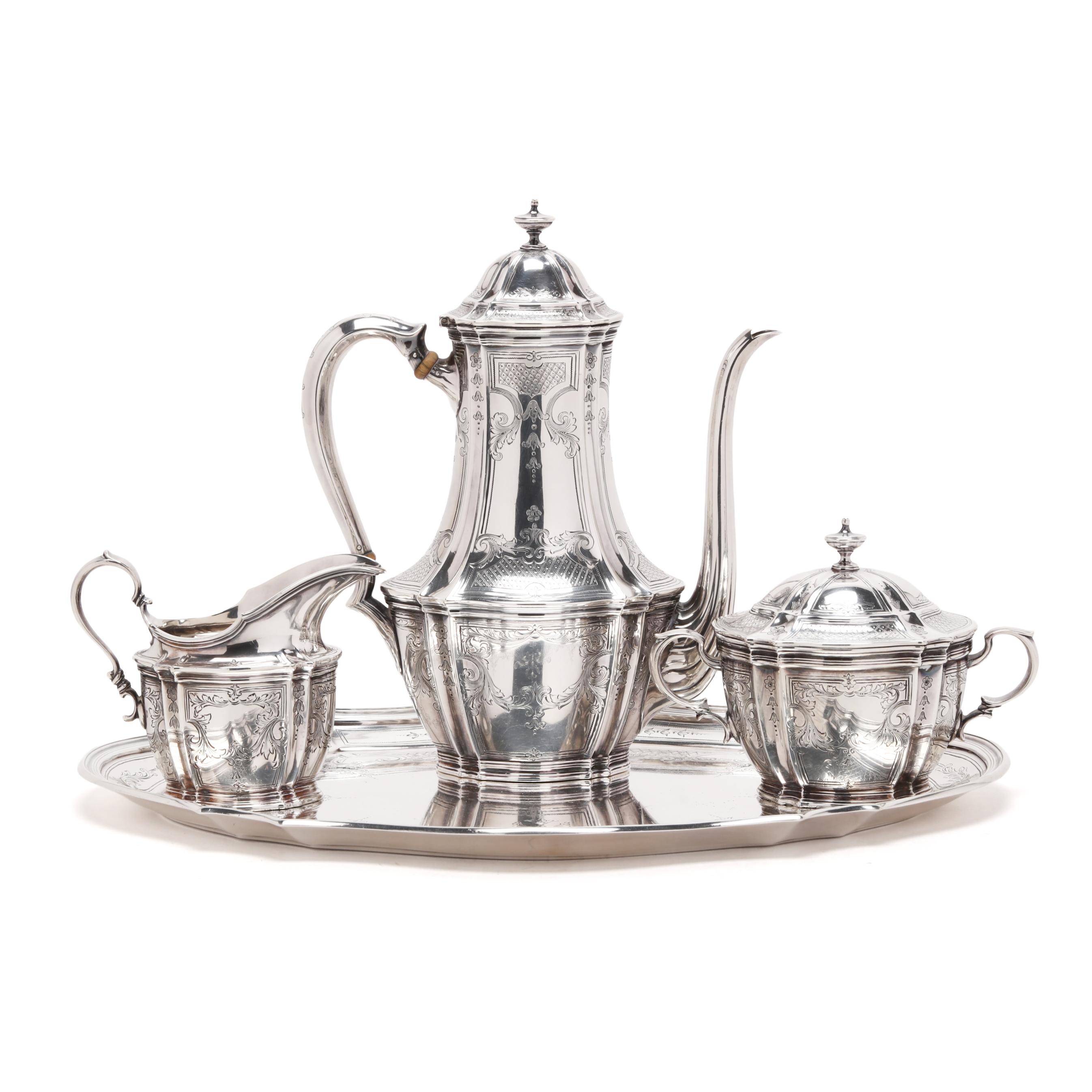 Tiffany & Co. Sterling Silver Coffee Service (Lot 3045 - Fine