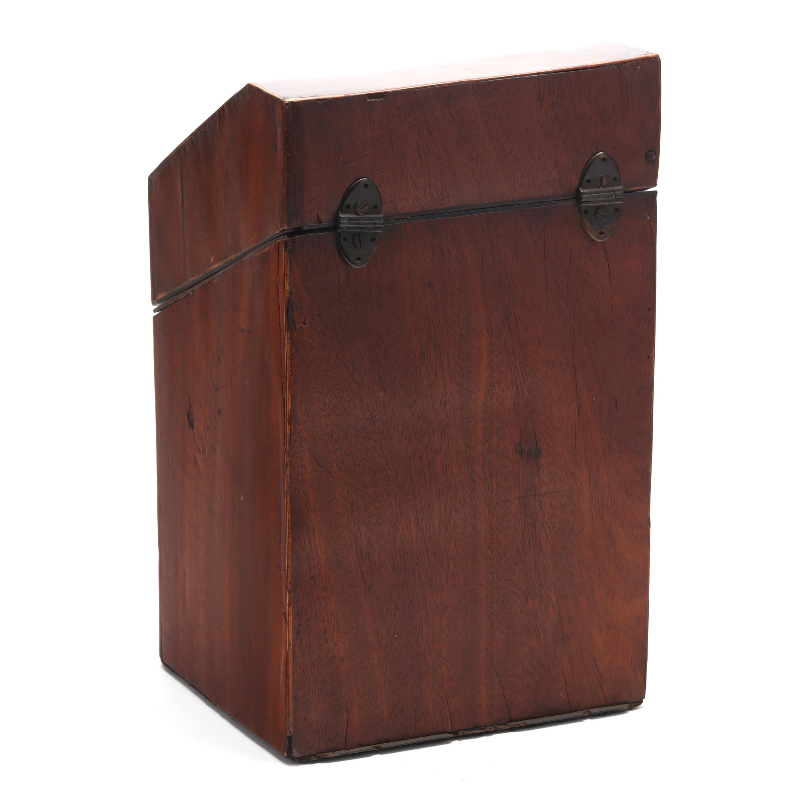 George III Inlaid Mahogany Knife Box (Lot 4275 - Memorial Holiday