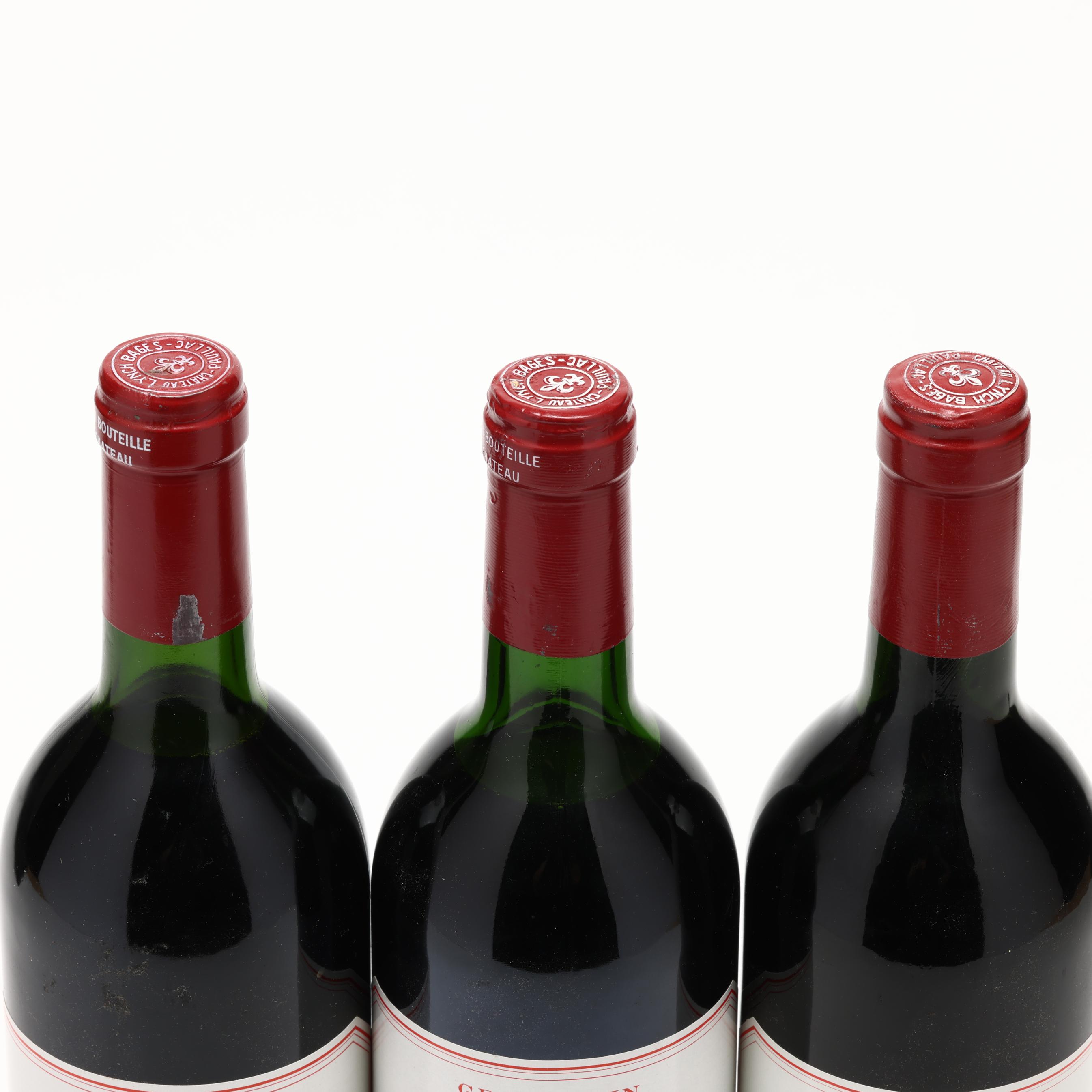 Chateau Lynch Bages 1985-1987 Pauillac Vertical (3 BT) (Lot 4021
