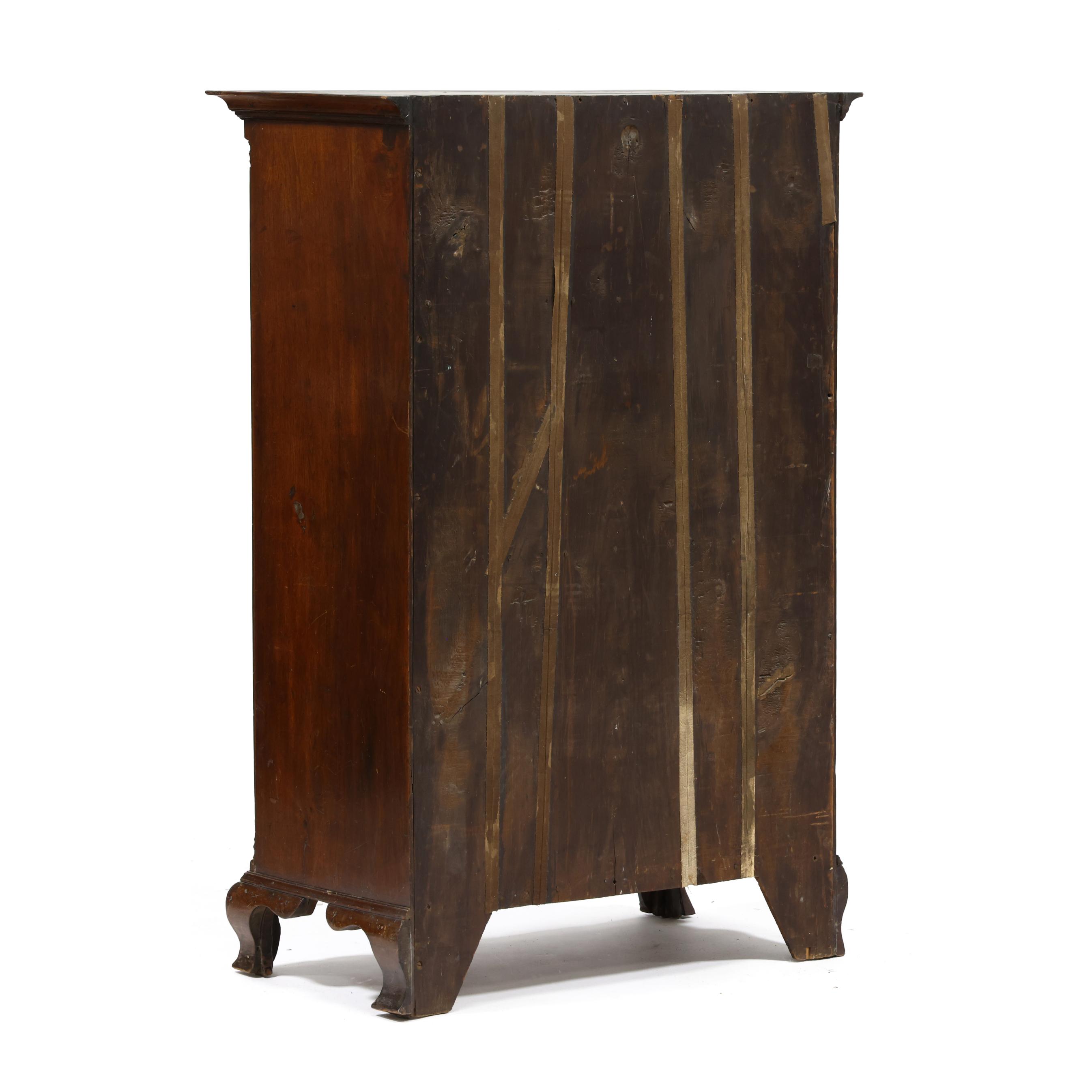 Mid-Atlantic Chippendale Walnut Tall Chest of Drawers (Lot 7041
