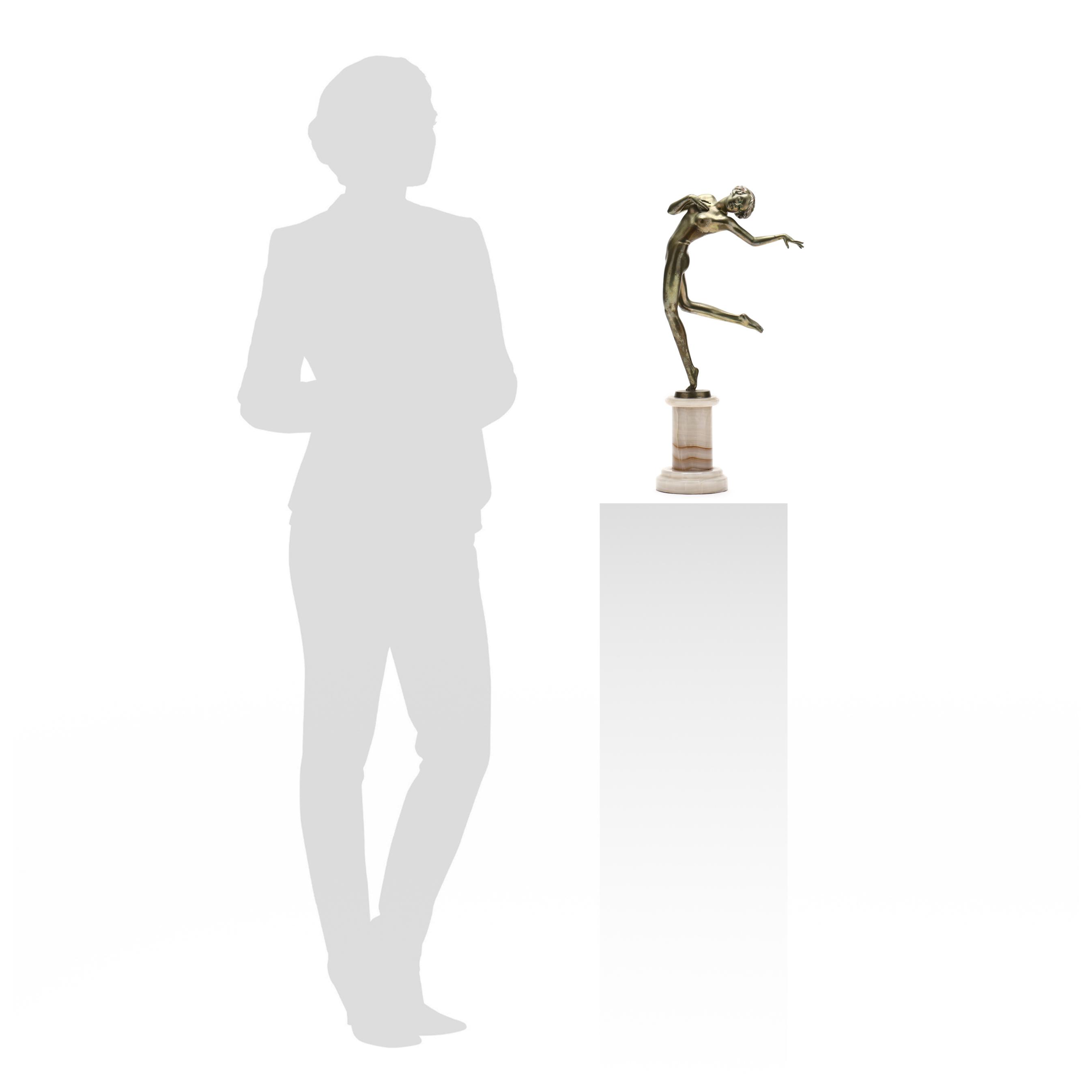 Josef Lorenzl (Austrian, 1892-1950), Gilt Bronze Dancer (Lot 7166