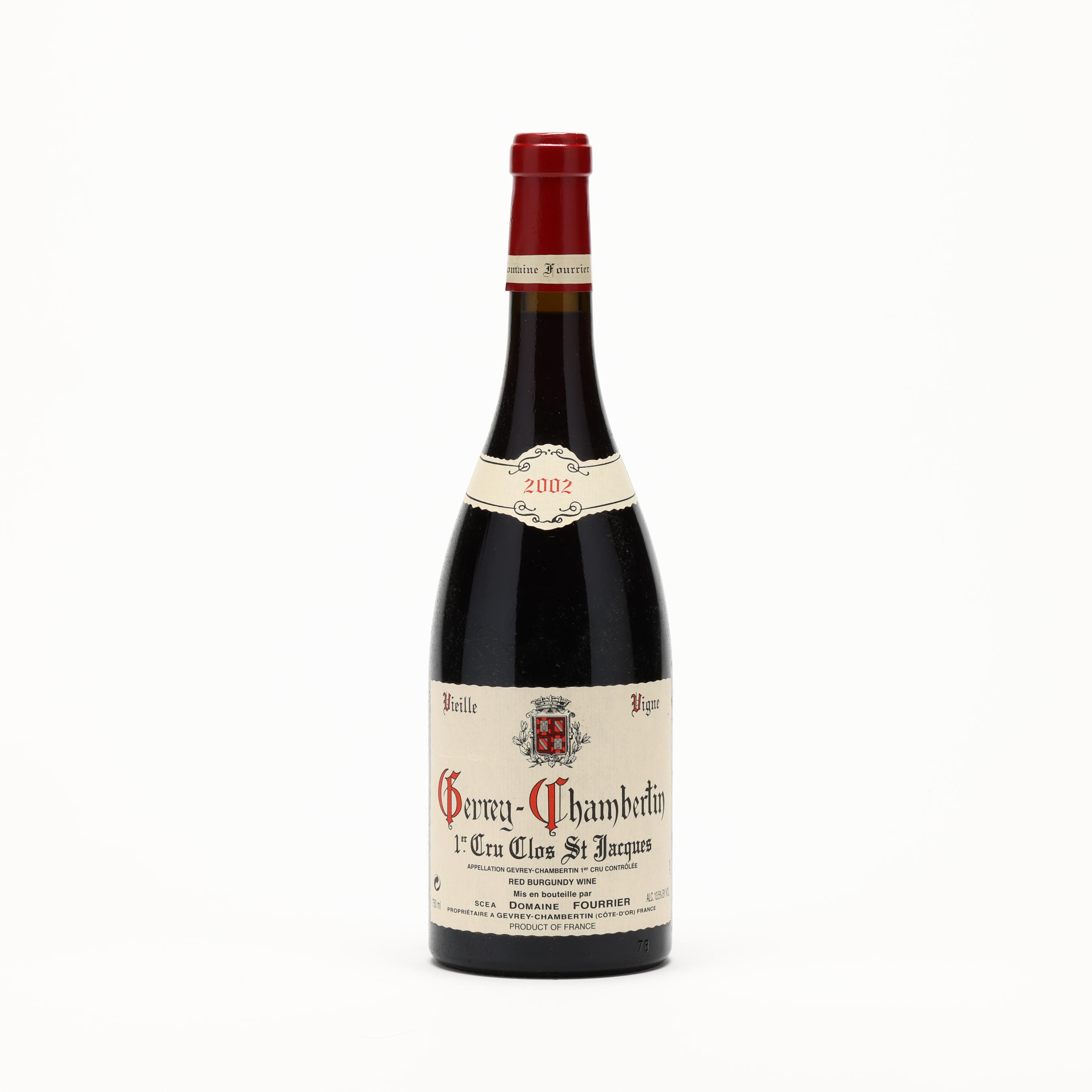 Gevrey Chambertin 2002 Premier Cru, Vieille Vigne, Clos St
