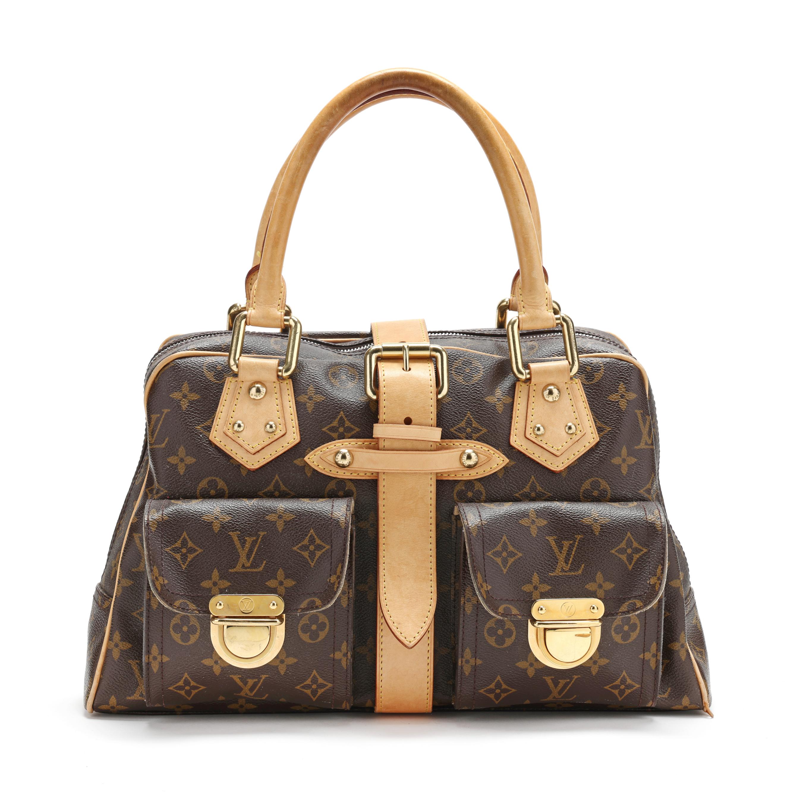 Brown Monogram Canvas Manhattan GM Handbag, Louis Vuitton (Lot