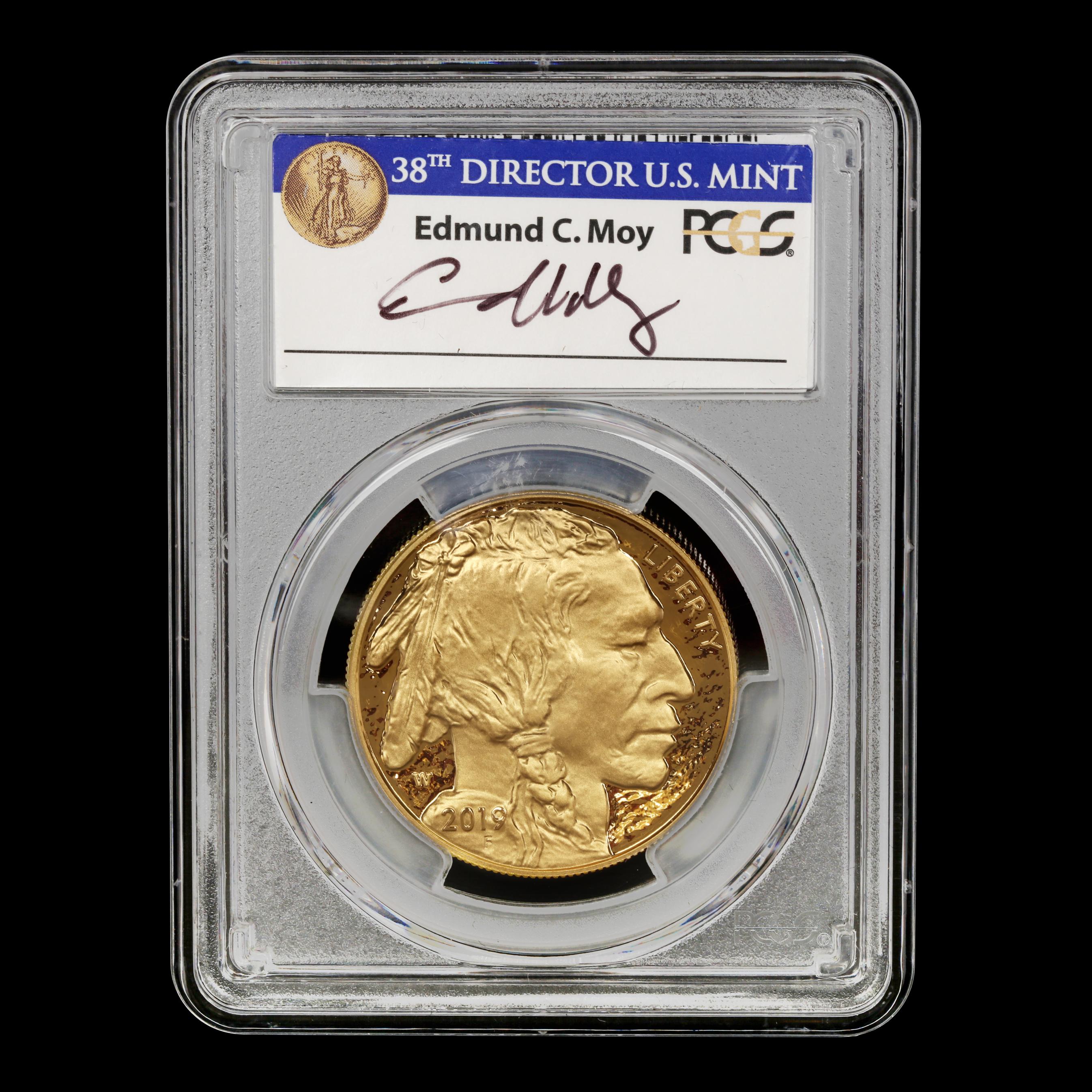 2019-W PCGS PR70DCAM Gold Buffalo $50 (Lot 2014 - Collectible