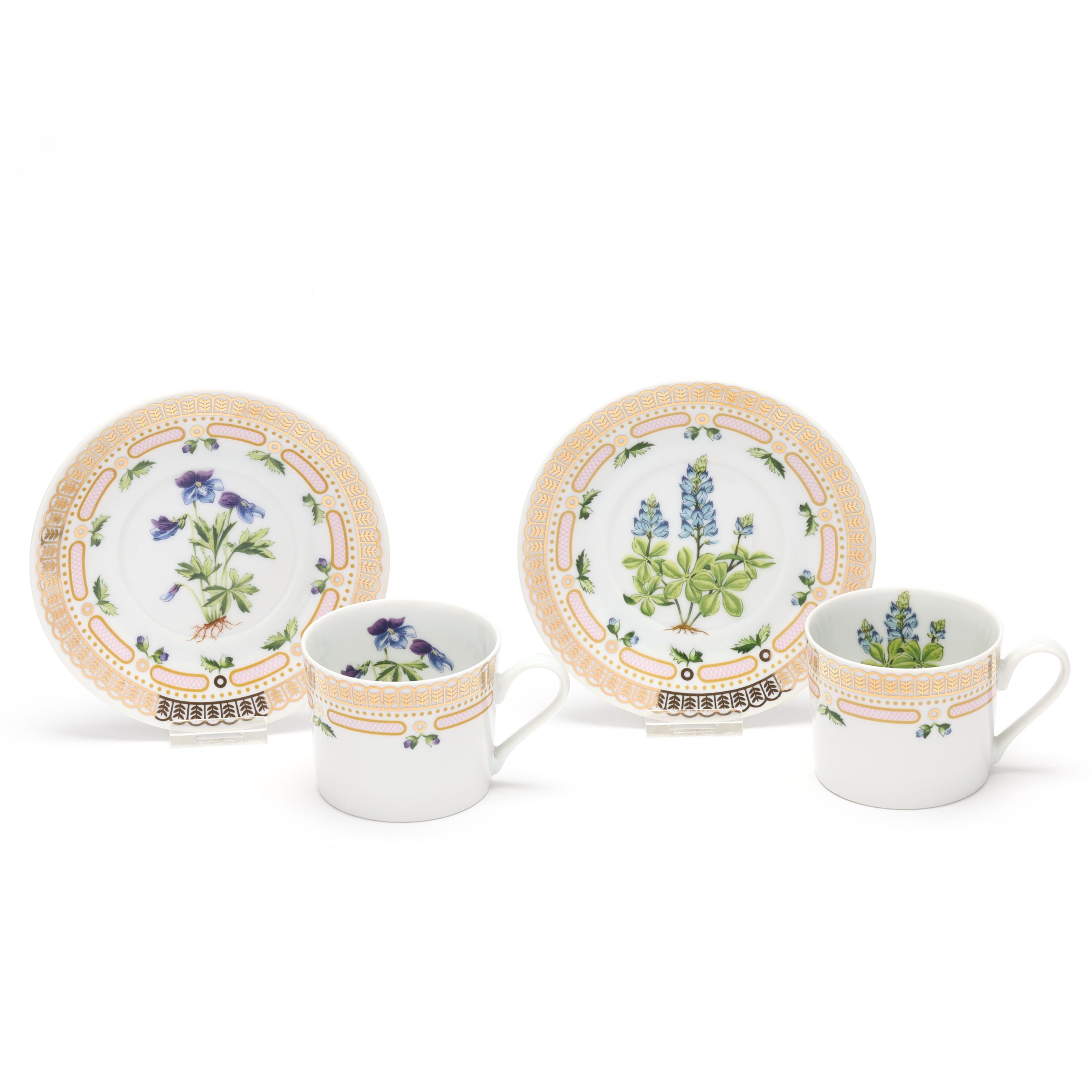 Georges Briard, Floral Pot Pourri Tableware Service for Twelve