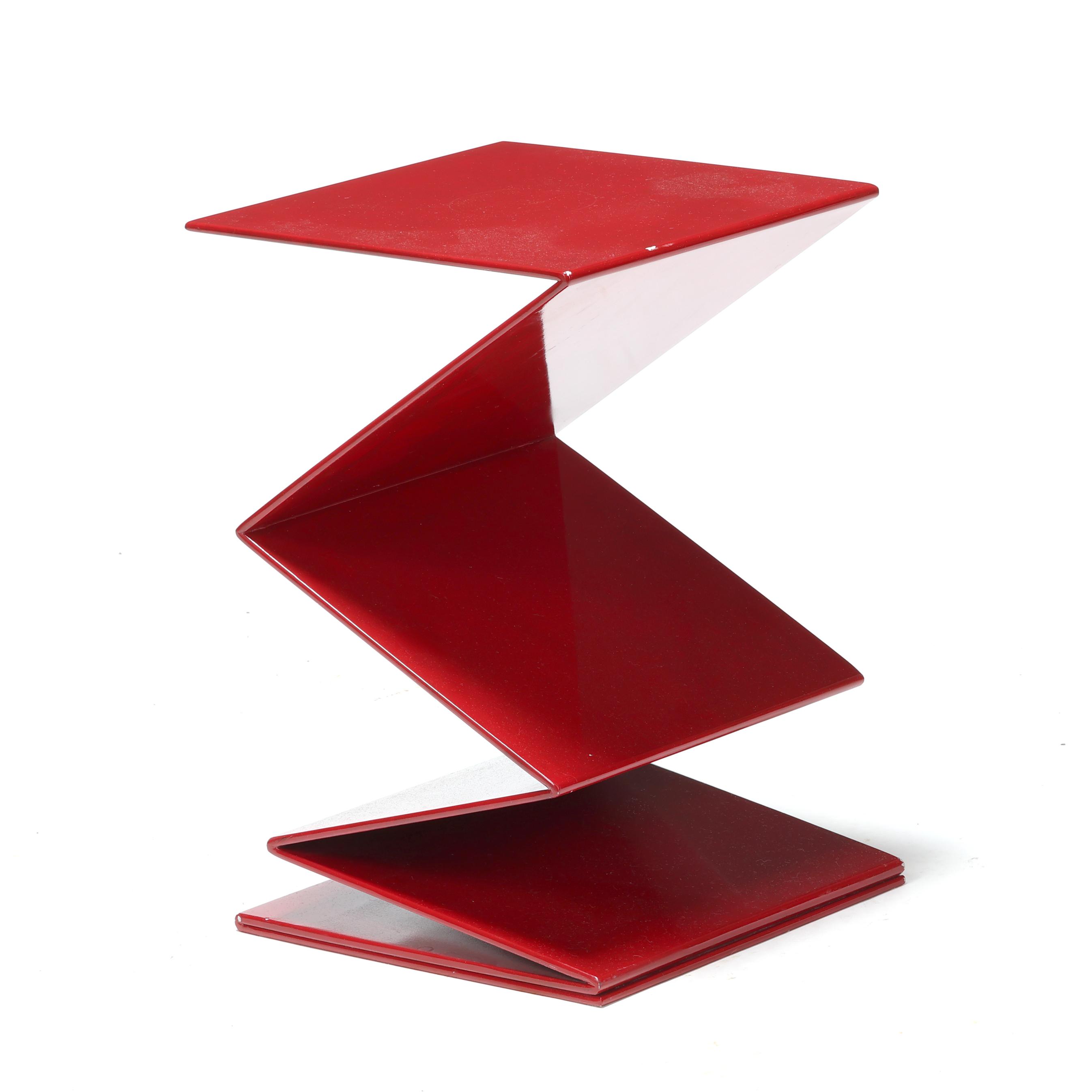 イッツァページレッドブル Leavitt-Weaver, Zig-Zag Table (Lot 3276 - Modern & Contemporary
