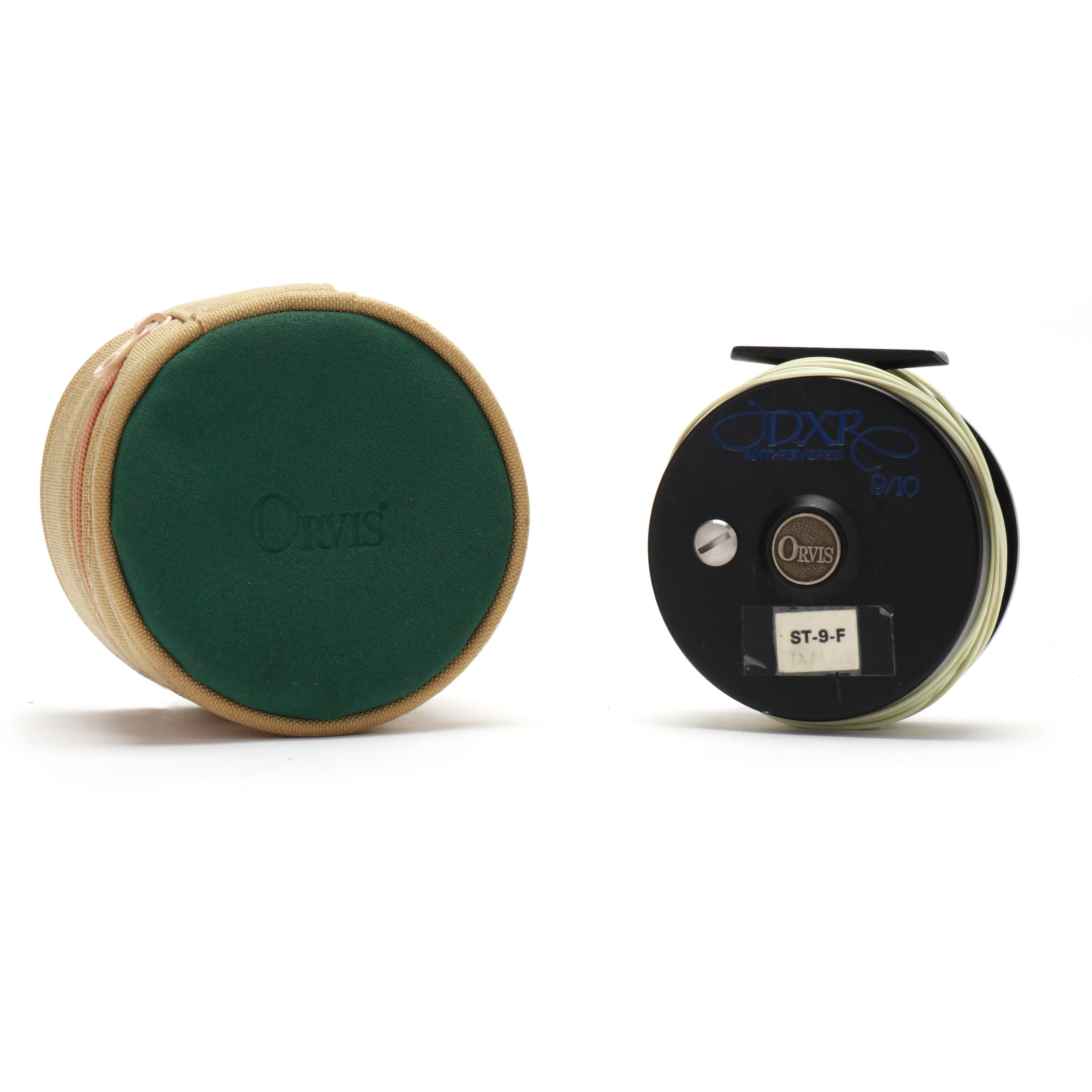 '90年代Orvis（オービス）のフライリール、DXR アンチリバース9/10 Orvis DXR Anti-Reverse 9/10 Fly Reel (Lot 4077 - Sporting Art