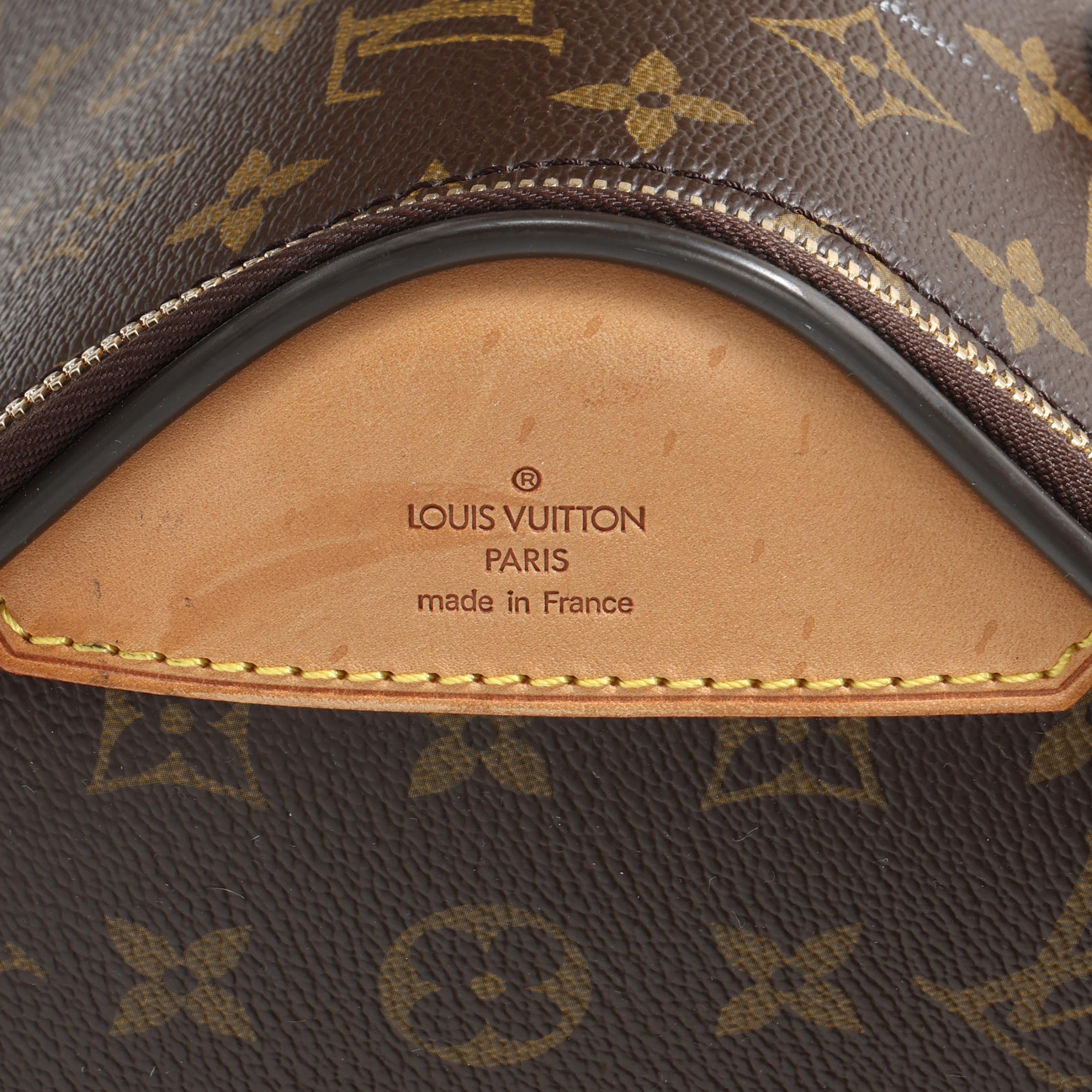 Brown Monogram Canvas Rolling Suitcase, Louis Vuitton (Lot 1273