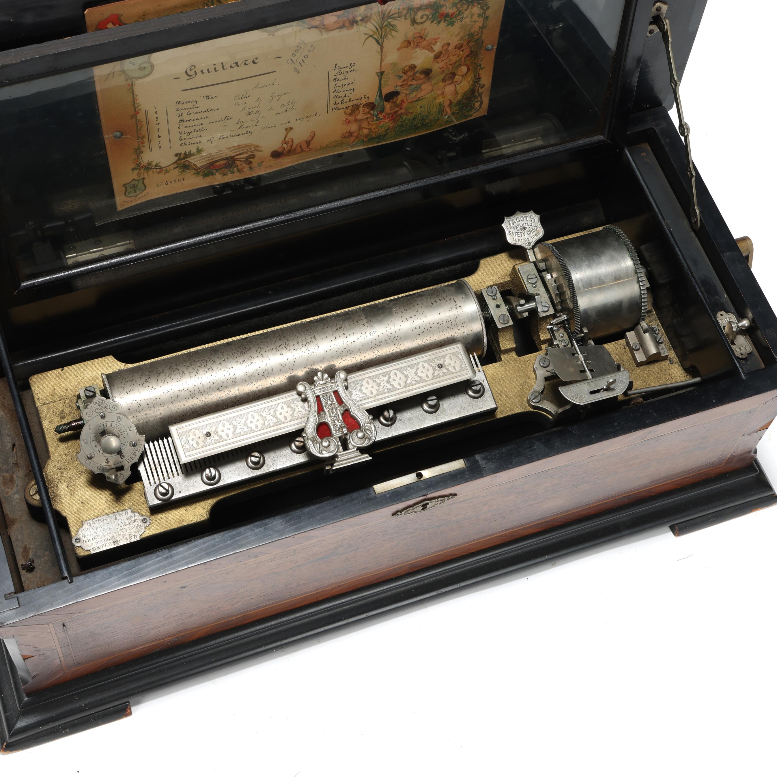 Mermod Freres, Swiss Cylinder Eight Air Music Box (Lot 5255