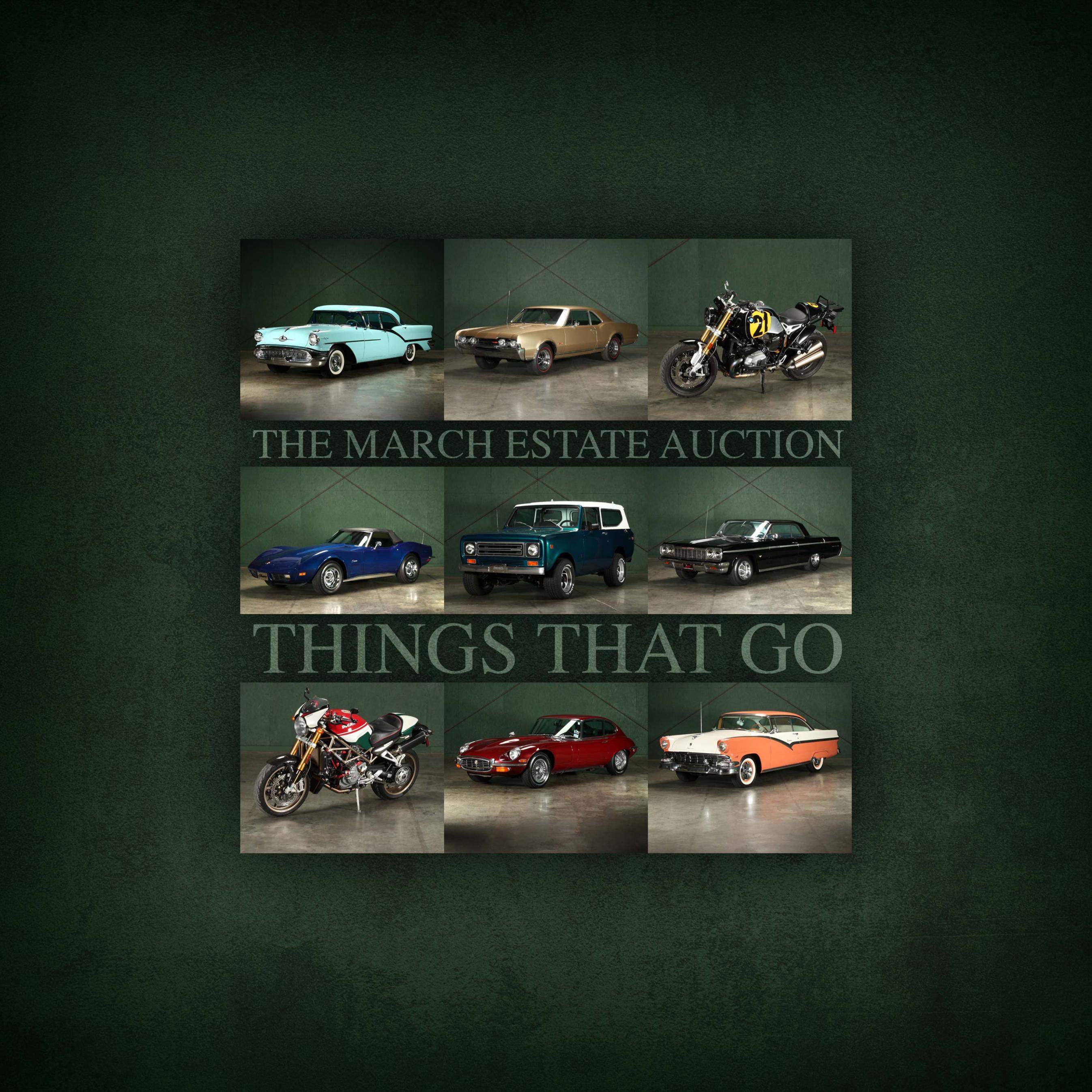 Things That Go - The March Estate Auction