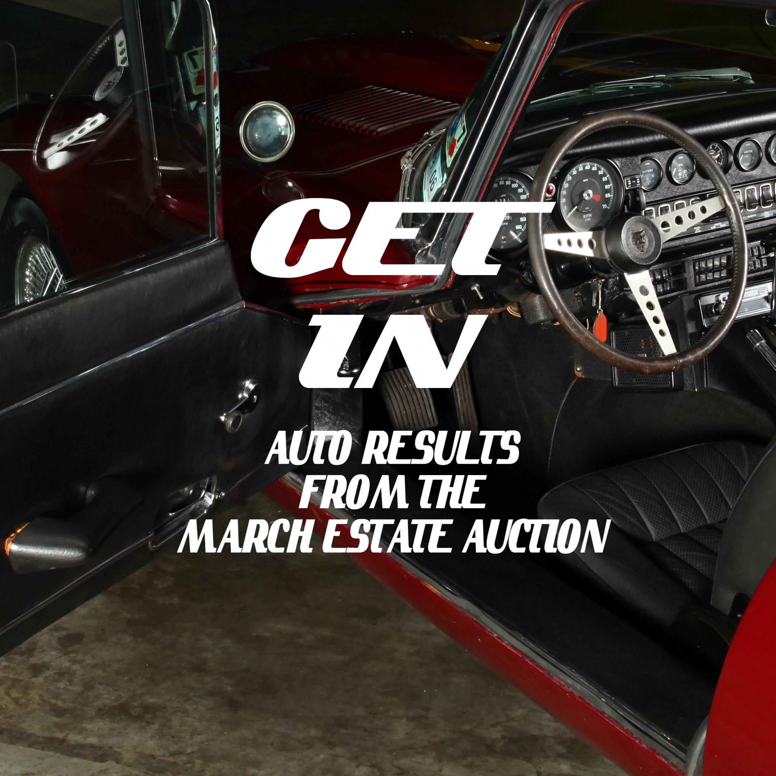 March Estate Auction Auto Results