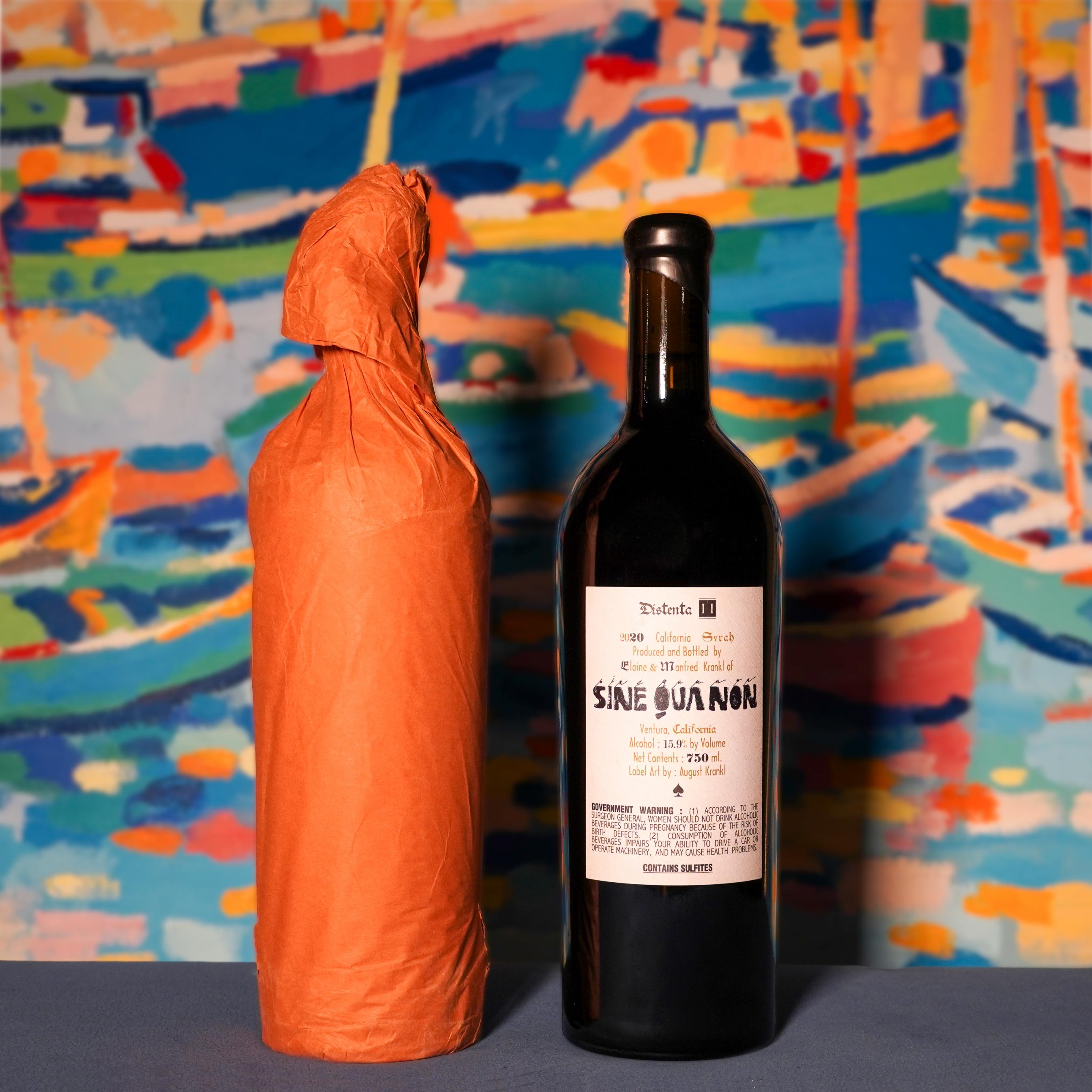 【超希少】Sine Qua Non Ode To E 2004 赤 2004 Sine Qua Non Ode To E Syrah, Central Coast, USA 25D09136