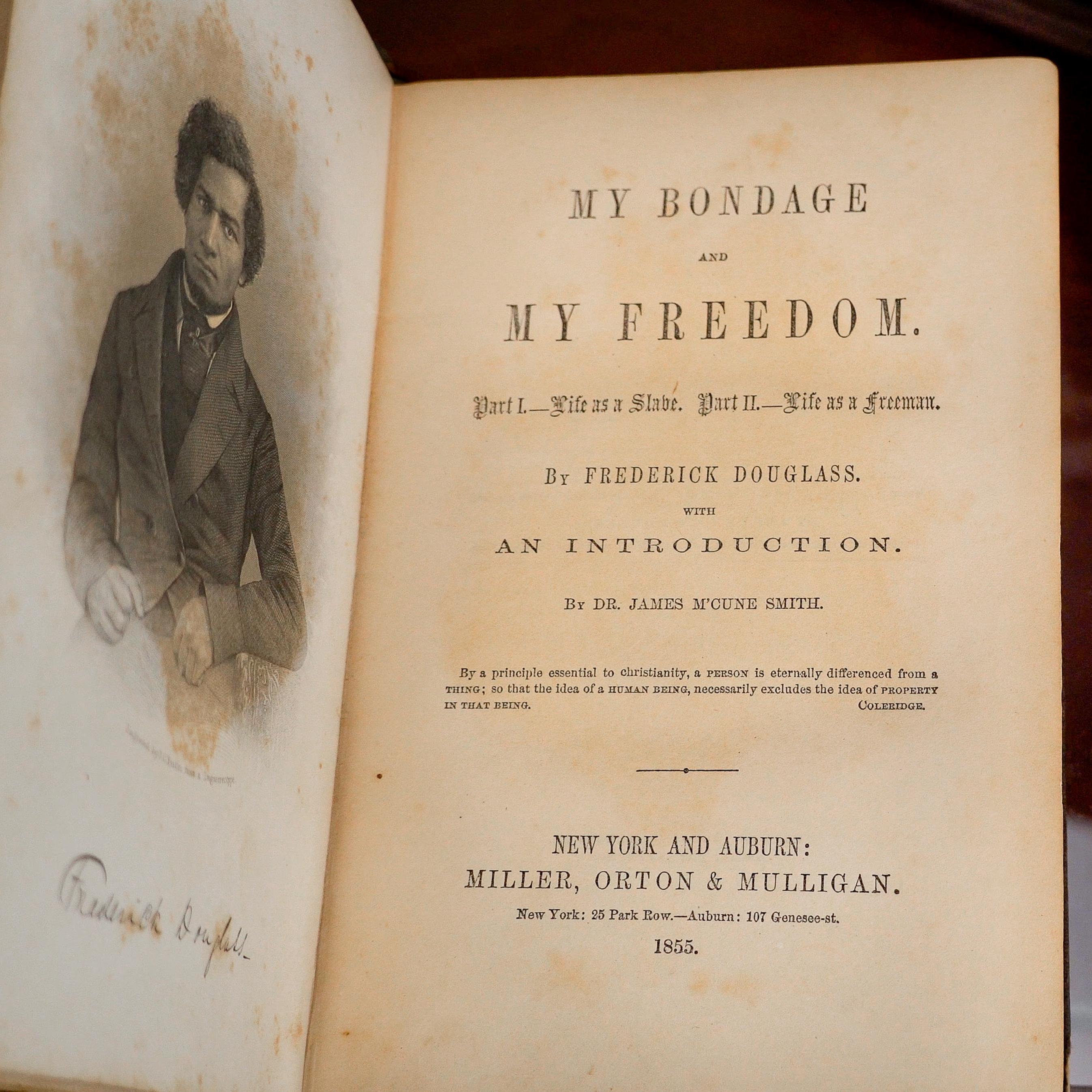 An Insider's Look: <i>My Bondage and My Freedom</i>