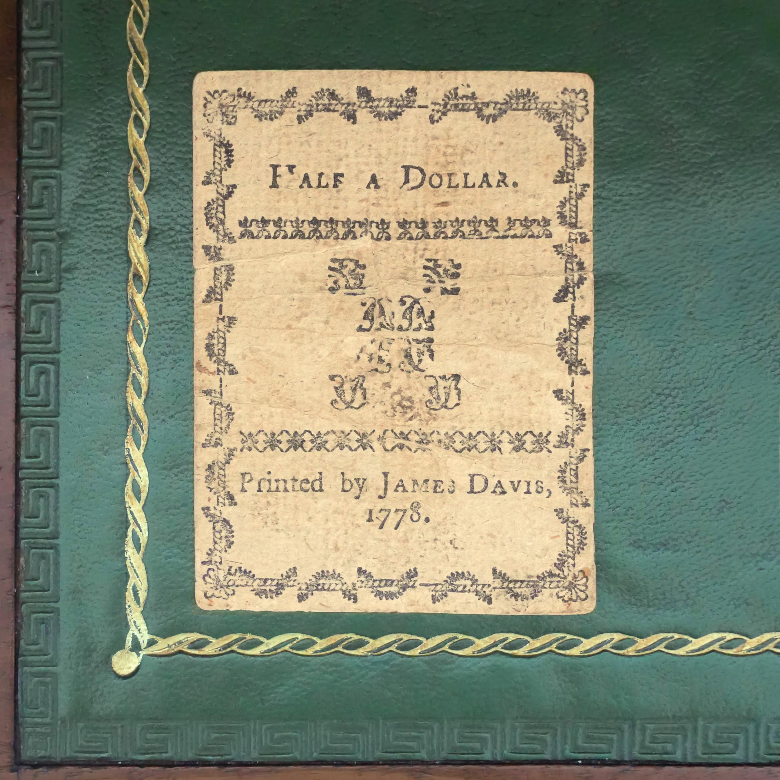 Behold! A New World! - A Rare NC Revolutionary War Note