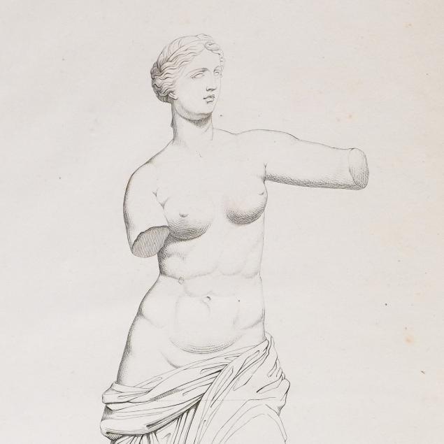 The Discovery of the Venus de Milo in Print