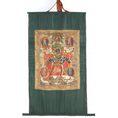 antique-tibetan-silk-thangka