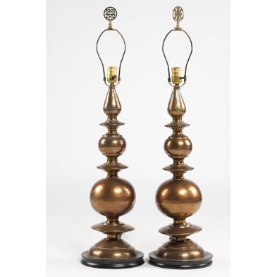 pair-of-indian-copper-table-lamps