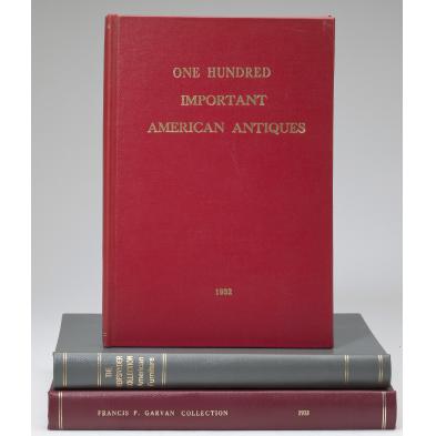three-american-antique-furniture-auction-catalogs