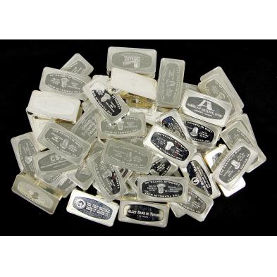 49-franklin-mint-1000-grain-silver-bars