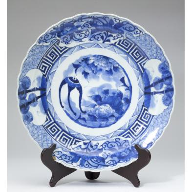 large-chinese-blue-and-white-charger