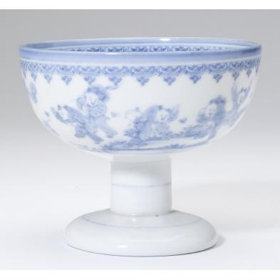 chinese-blue-and-white-pedestal-bowl
