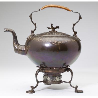 18th-century-tin-lined-copper-kettle-on-stand