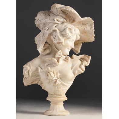 italian-art-nouveau-alabaster-bust