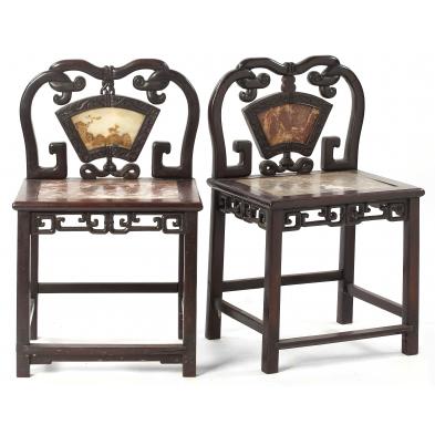 pair-of-chinese-hardwood-marble-throne-chairs