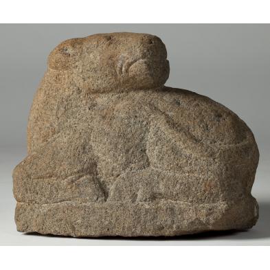 indonesian-carved-figure-of-a-reclining-bull