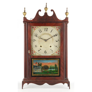 federal-eli-terry-pillar-and-scroll-mantel-clock