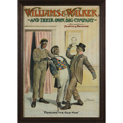 bert-williams-and-george-walker-show-poster