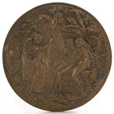 paradise-lost-antique-bronze-plaque