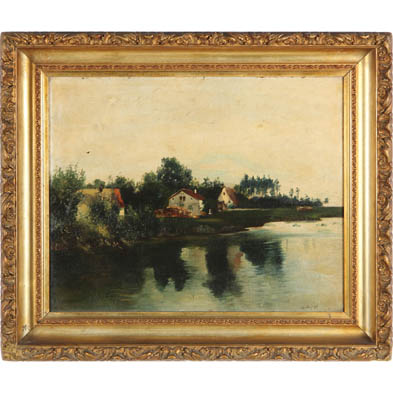 american-folk-art-landscape-19th-century