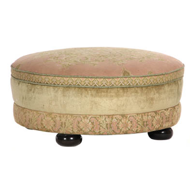 designer-upholstered-circular-ottoman