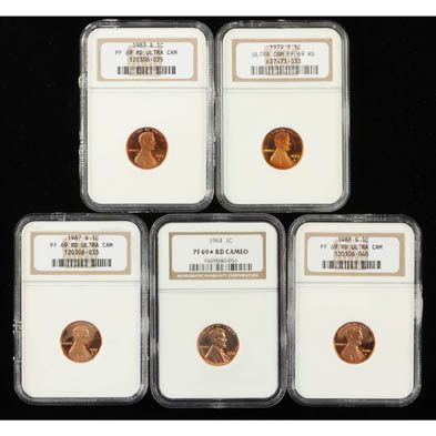 five-ngc-proof-lincoln-cents