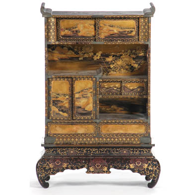 japanese-lacquer-cabinet-on-stand