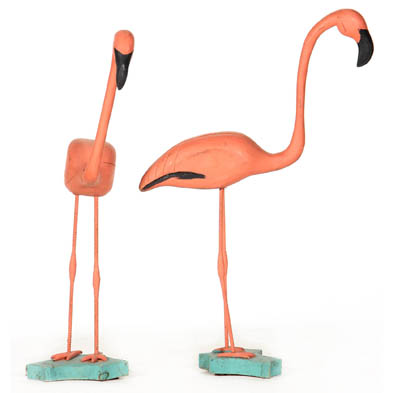 pair-of-folk-art-flamingos