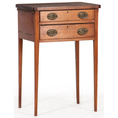 federal-style-two-drawer-side-table