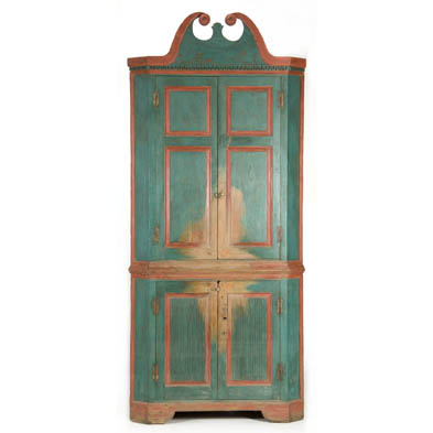 eastern-virginia-painted-corner-cupboard