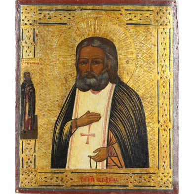 russian-icon-of-st-seraphim-of-sarov