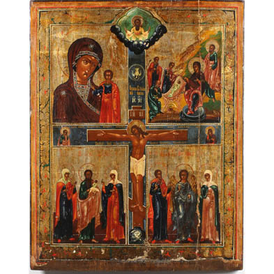 large-russian-crucifixion-icon