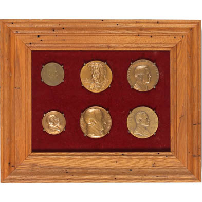 collection-of-medals-honoring-physicians