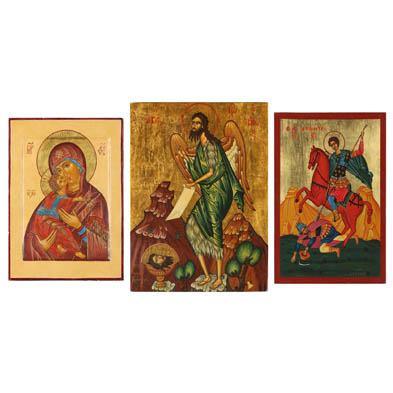 three-contemporary-orthodox-christian-icons