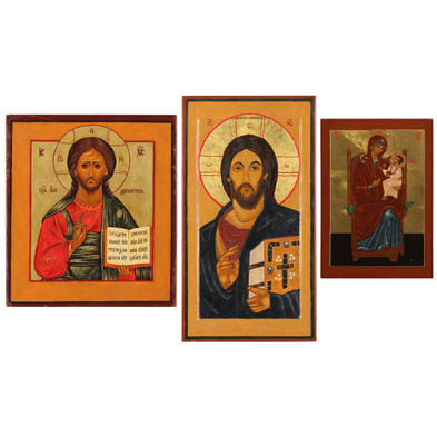 three-contemporary-eastern-orthodox-icons
