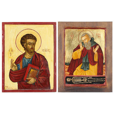 two-contemporary-greek-orthodox-icons